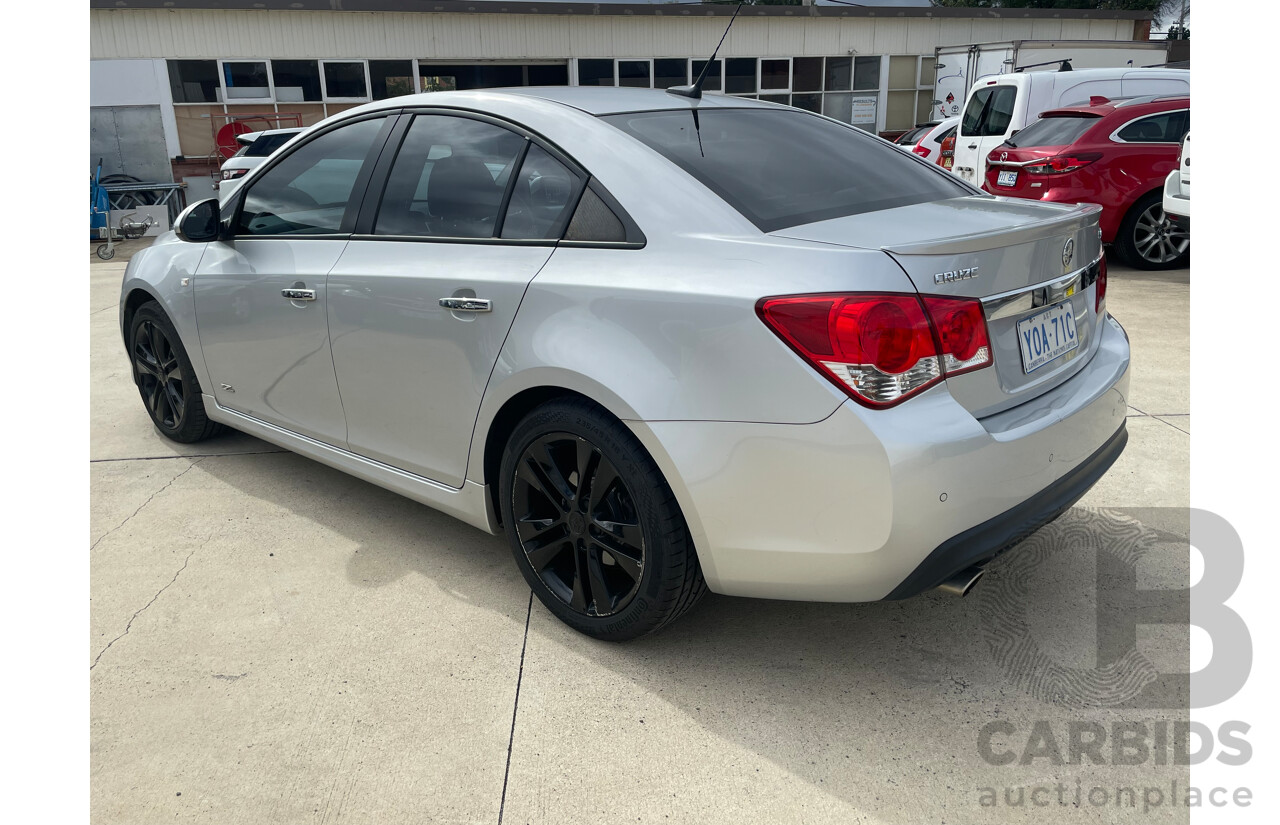 7/2014 Holden Cruze SRi Z-Series JH MY14 4d Sedan Silver 1.6L