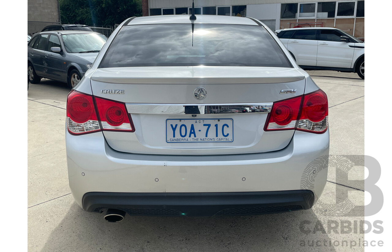 7/2014 Holden Cruze SRi Z-Series JH MY14 4d Sedan Silver 1.6L