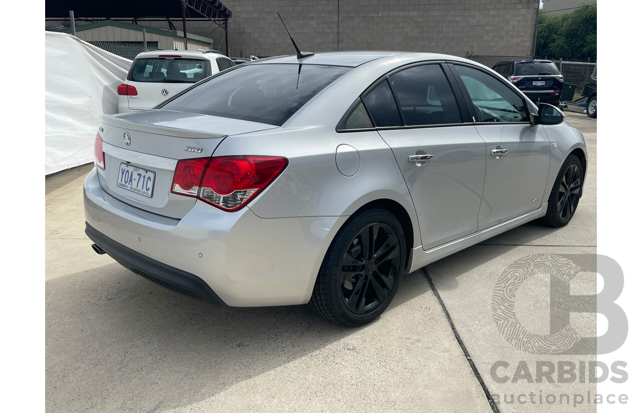 7/2014 Holden Cruze SRi Z-Series JH MY14 4d Sedan Silver 1.6L