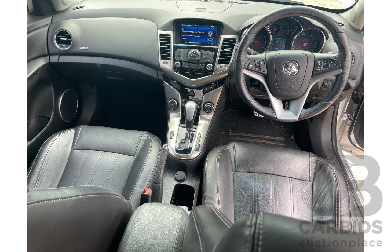 7/2014 Holden Cruze SRi Z-Series JH MY14 4d Sedan Silver 1.6L