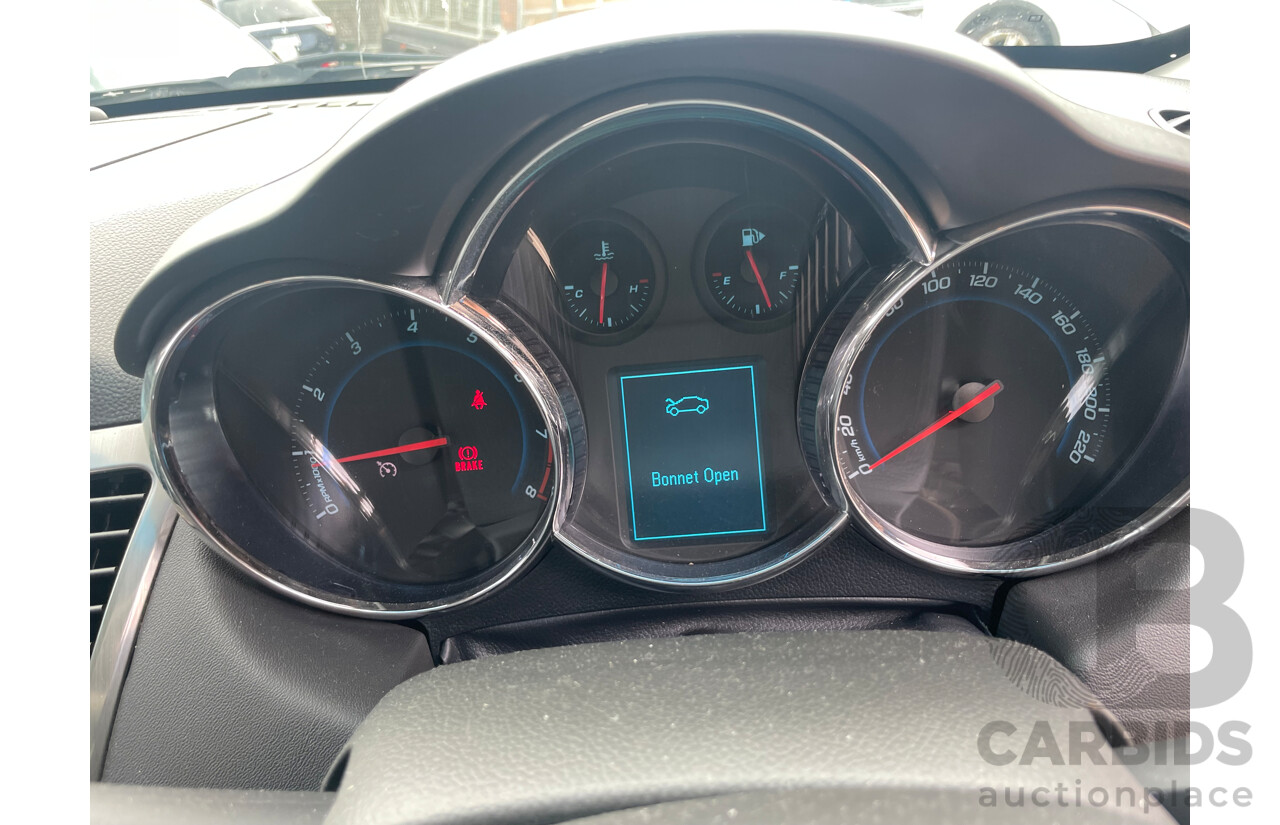 7/2014 Holden Cruze SRi Z-Series JH MY14 4d Sedan Silver 1.6L