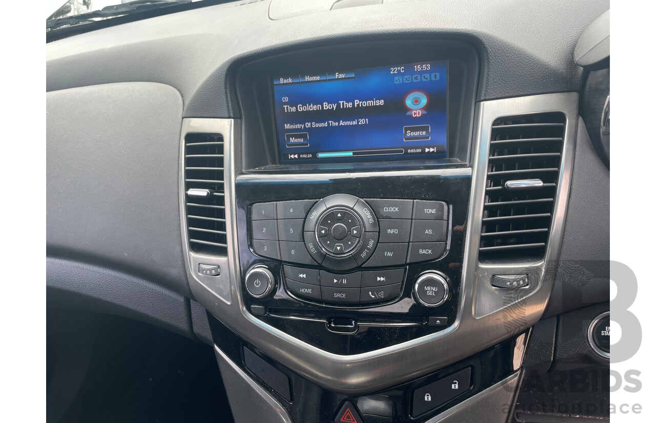 7/2014 Holden Cruze SRi Z-Series JH MY14 4d Sedan Silver 1.6L