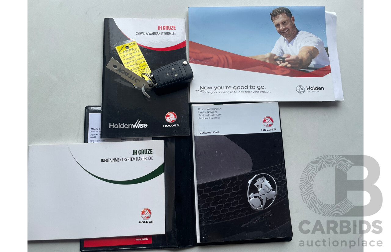 7/2014 Holden Cruze SRi Z-Series JH MY14 4d Sedan Silver 1.6L