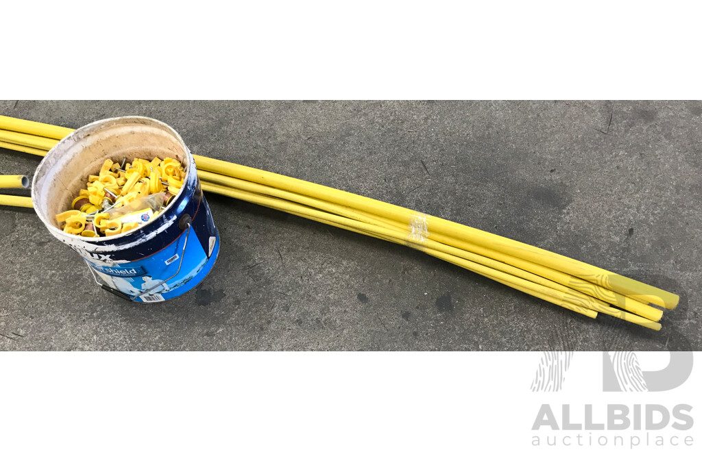 Selection of Gaspex Crimp PVC Gas Pipe and Various Joiners