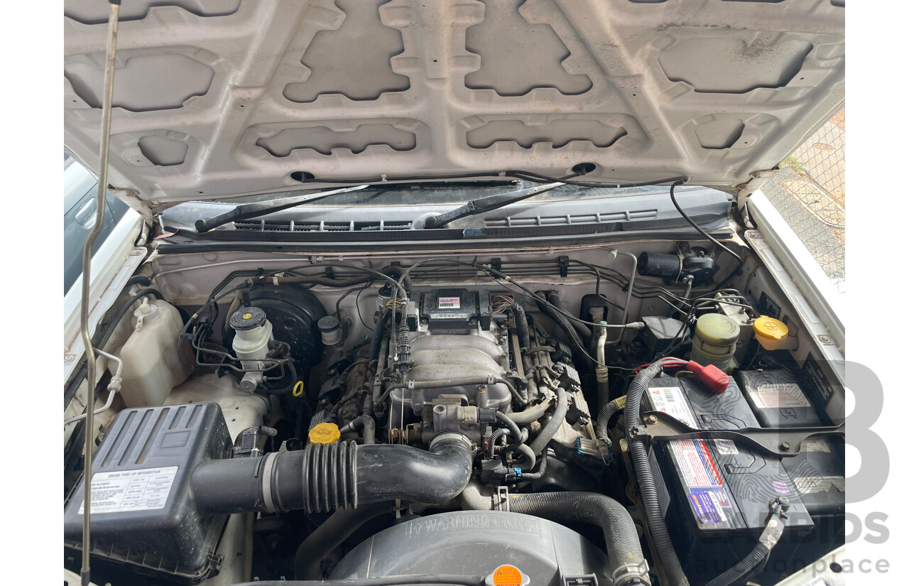 08/2003 Holden Rodeo LT RWD RA Crew Cab P/Up White 3.5L