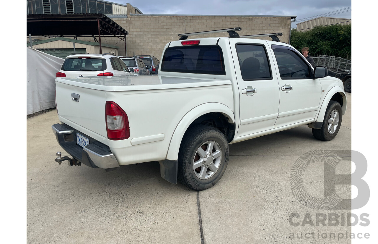08/2003 Holden Rodeo LT RWD RA Crew Cab P/Up White 3.5L