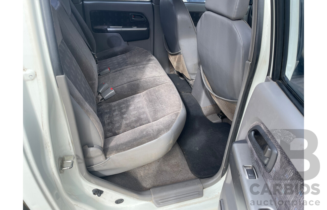 08/2003 Holden Rodeo LT RWD RA Crew Cab P/Up White 3.5L