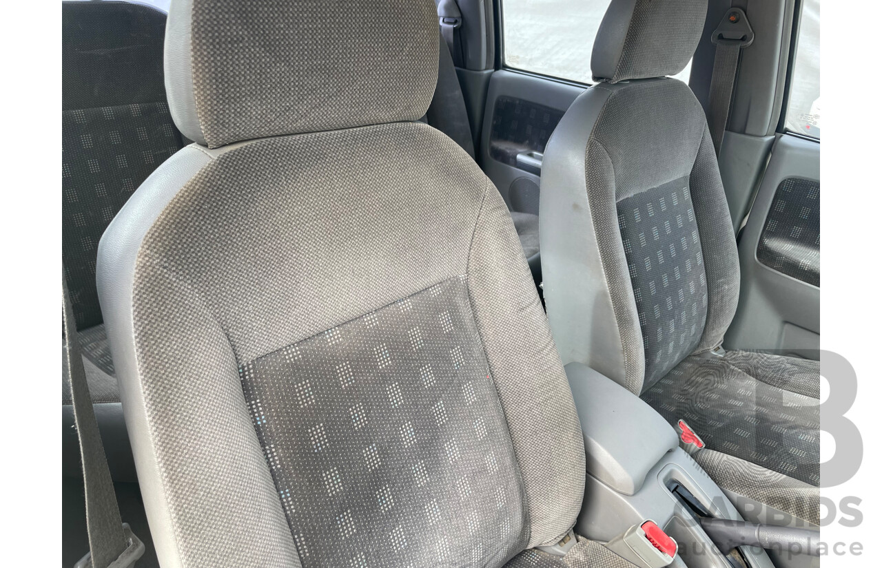 08/2003 Holden Rodeo LT RWD RA Crew Cab P/Up White 3.5L