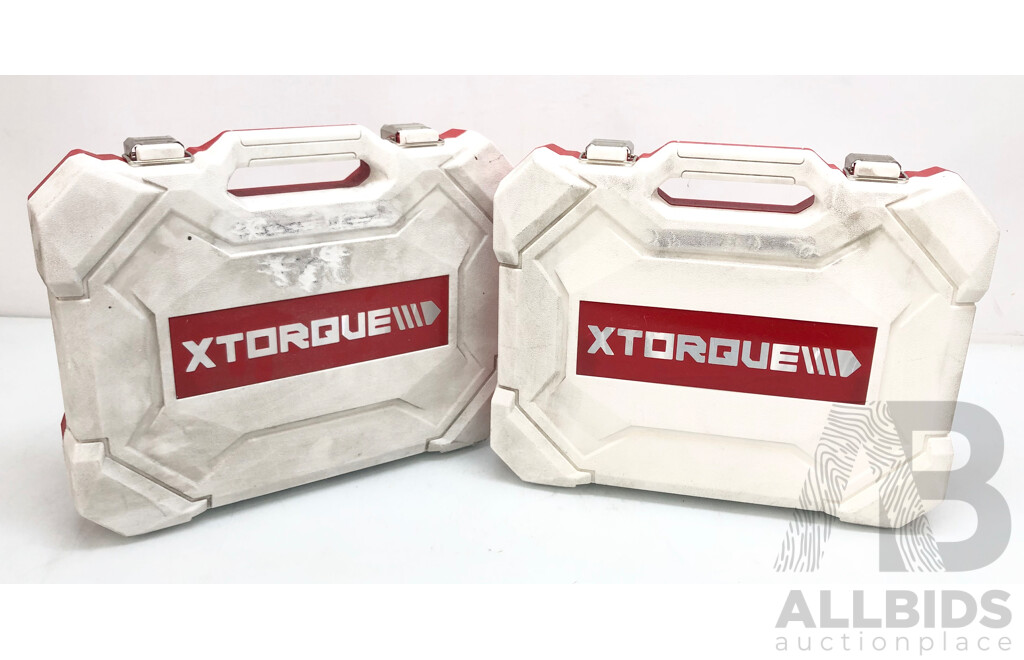 2x X Torque Drill Bit Sets
