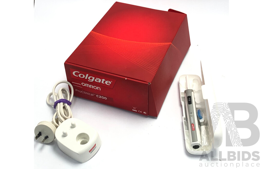 Colgate Pro Clinical C200 Omron Electric Toothbrush