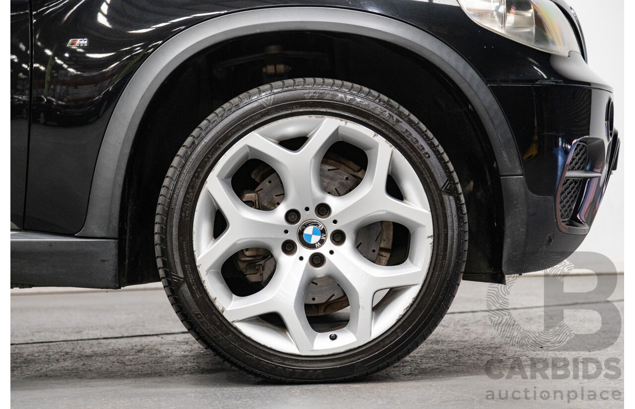 10/2010 BMW X5 xDrive30d (4x4) E70 MY10 4D Wagon Metallic Black Turbo Diesel 3.0L