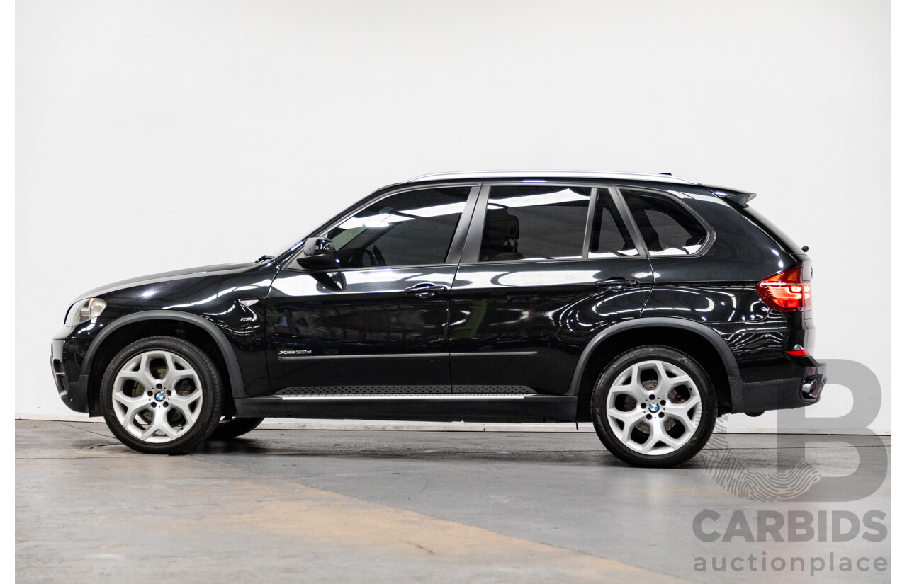 10/2010 BMW X5 xDrive30d (4x4) E70 MY10 4D Wagon Metallic Black Turbo Diesel 3.0L