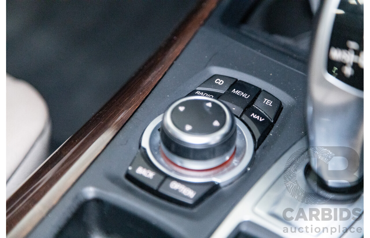 10/2010 BMW X5 xDrive30d (4x4) E70 MY10 4D Wagon Metallic Black Turbo Diesel 3.0L