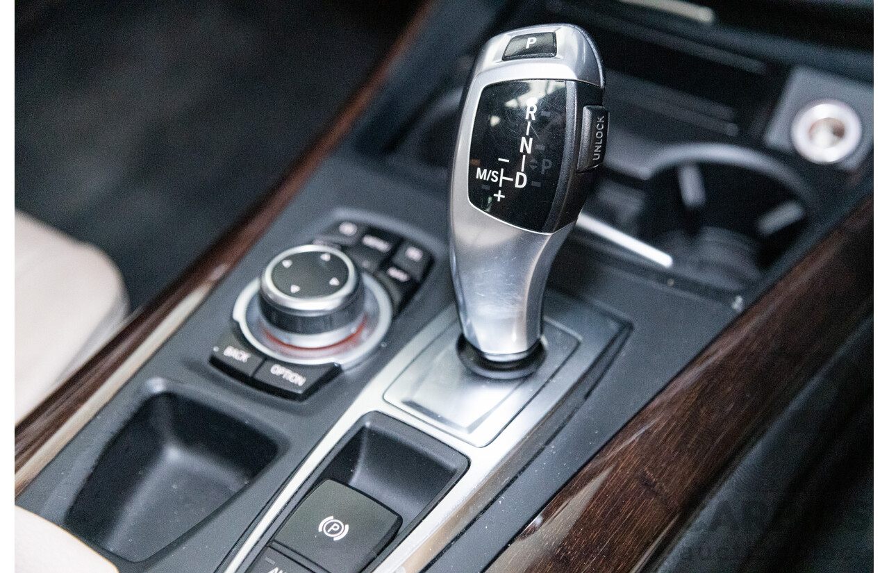 10/2010 BMW X5 xDrive30d (4x4) E70 MY10 4D Wagon Metallic Black Turbo Diesel 3.0L