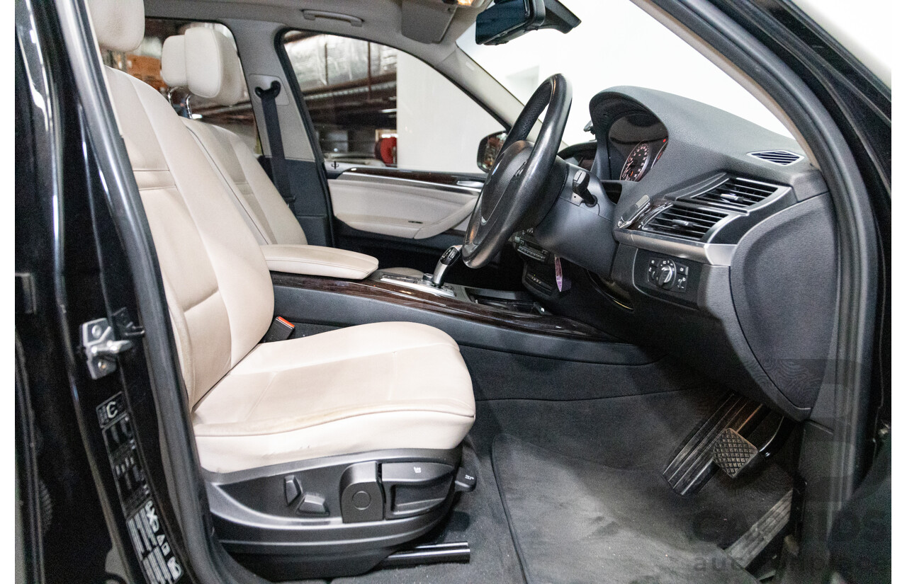 10/2010 BMW X5 xDrive30d (4x4) E70 MY10 4D Wagon Metallic Black Turbo Diesel 3.0L