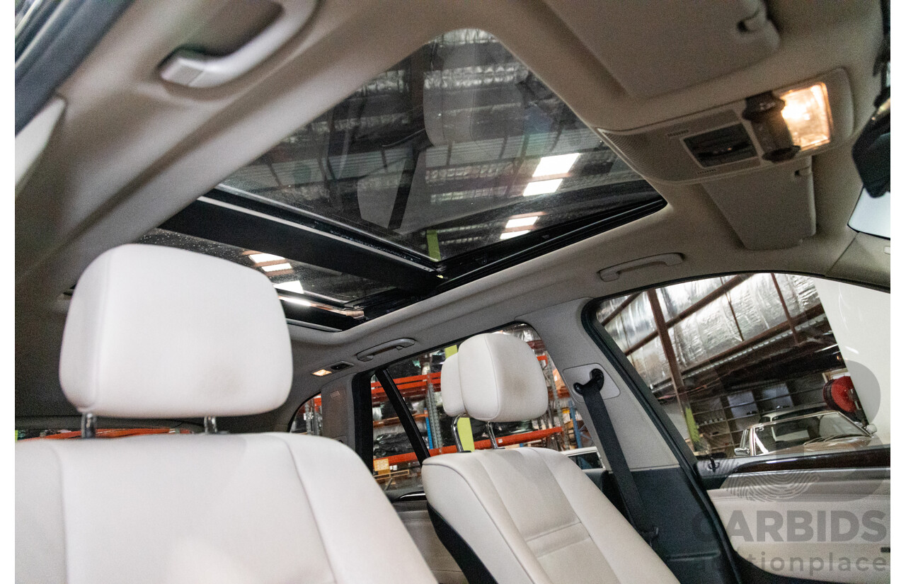 10/2010 BMW X5 xDrive30d (4x4) E70 MY10 4D Wagon Metallic Black Turbo Diesel 3.0L