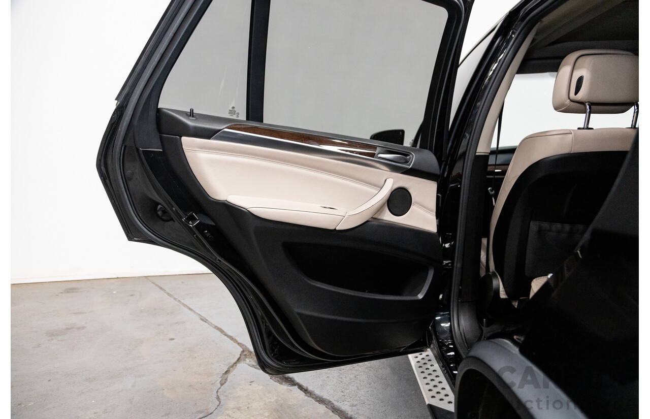 10/2010 BMW X5 xDrive30d (4x4) E70 MY10 4D Wagon Metallic Black Turbo Diesel 3.0L