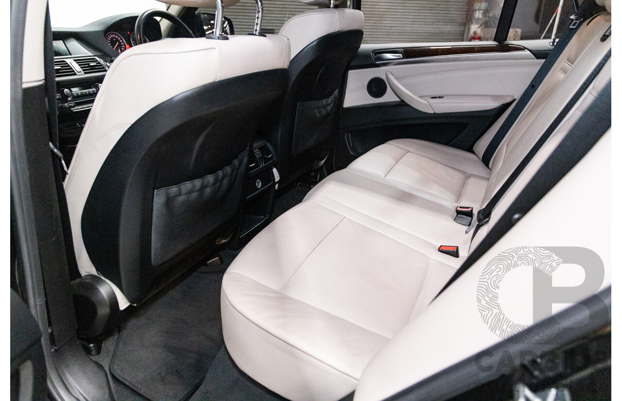 10/2010 BMW X5 xDrive30d (4x4) E70 MY10 4D Wagon Metallic Black Turbo Diesel 3.0L