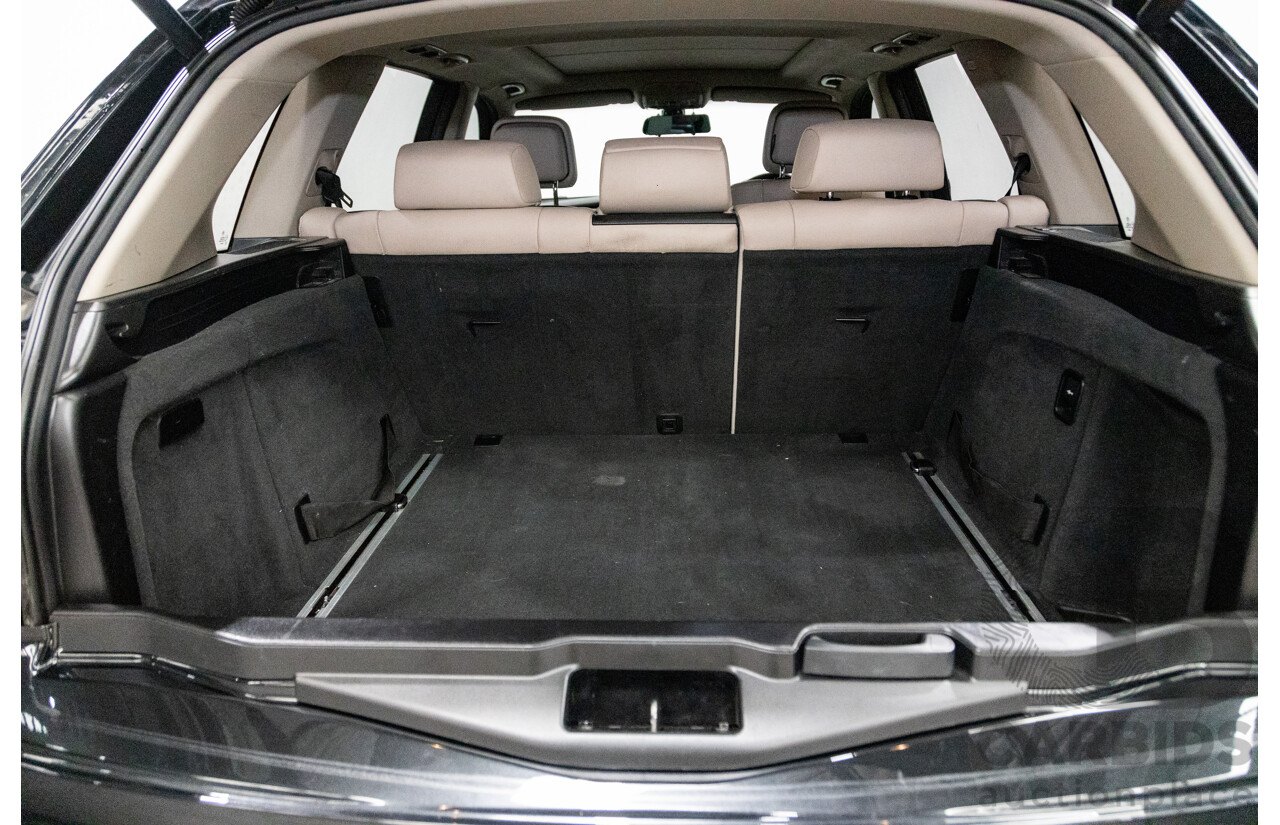10/2010 BMW X5 xDrive30d (4x4) E70 MY10 4D Wagon Metallic Black Turbo Diesel 3.0L