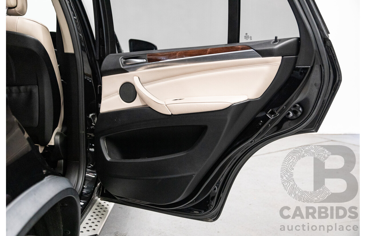 10/2010 BMW X5 xDrive30d (4x4) E70 MY10 4D Wagon Metallic Black Turbo Diesel 3.0L