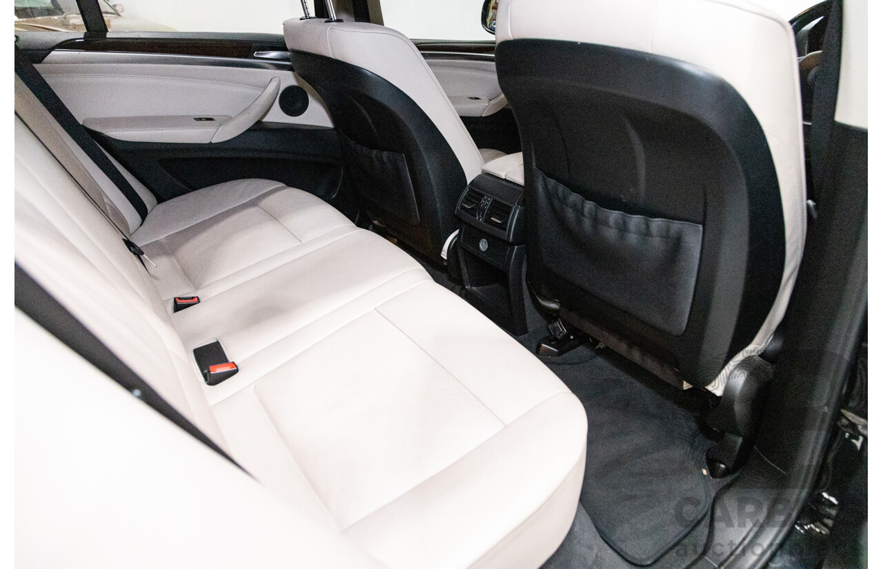 10/2010 BMW X5 xDrive30d (4x4) E70 MY10 4D Wagon Metallic Black Turbo Diesel 3.0L