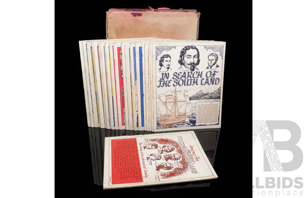 Vintage 26 Volume Set Australian Children's Social Studies Pictorial Series