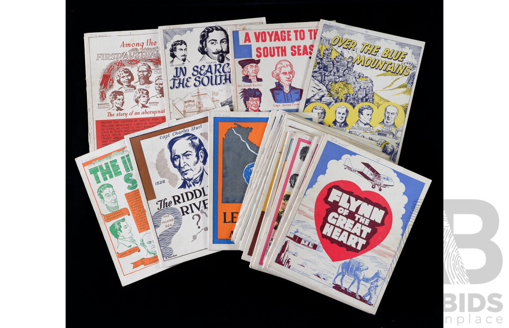 Vintage 26 Volume Set Australian Children's Social Studies Pictorial Series