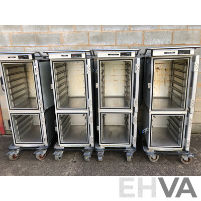 Scanbox GLC46 Dual Compartment Food Warmers - Lot of Four