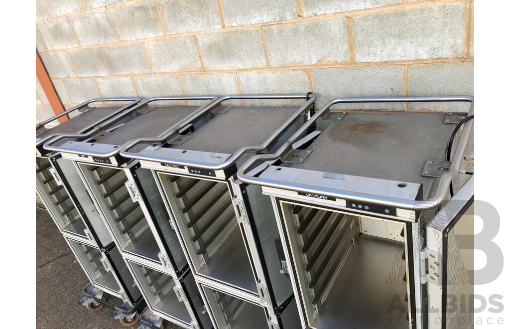 Scanbox GLC46 Dual Compartment Food Warmers - Lot of Four