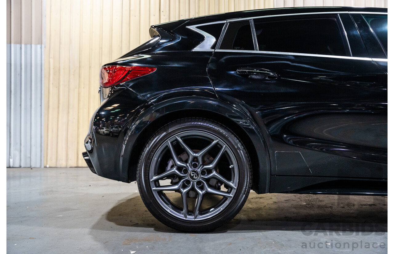 08/2016 Infiniti Q30 Sport 4d Hatchback Metallic Black Turbo Diesel 2.2L