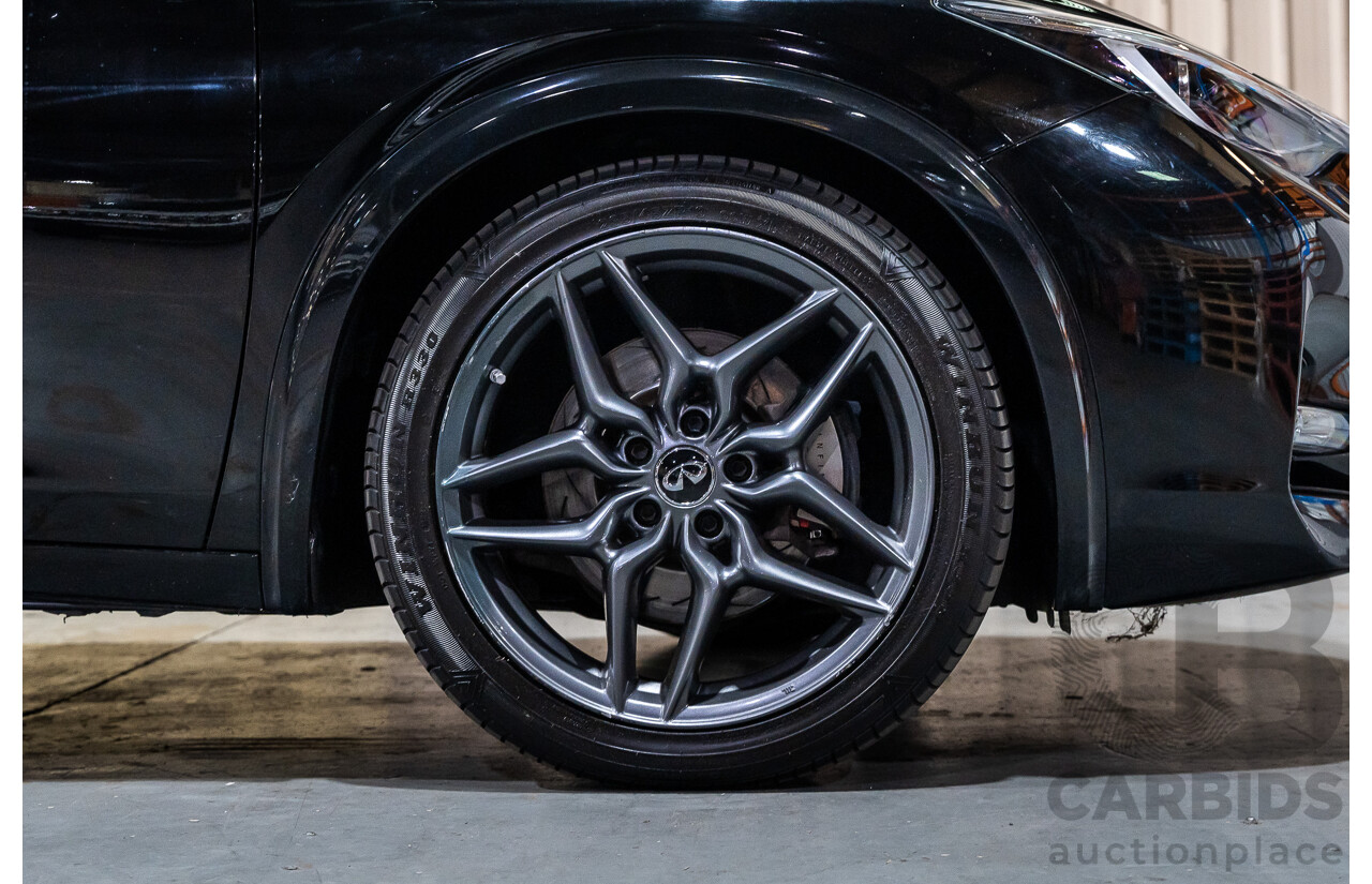 08/2016 Infiniti Q30 Sport 4d Hatchback Metallic Black Turbo Diesel 2.2L