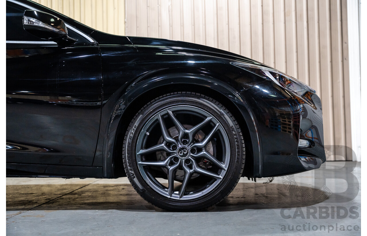 08/2016 Infiniti Q30 Sport 4d Hatchback Metallic Black Turbo Diesel 2.2L