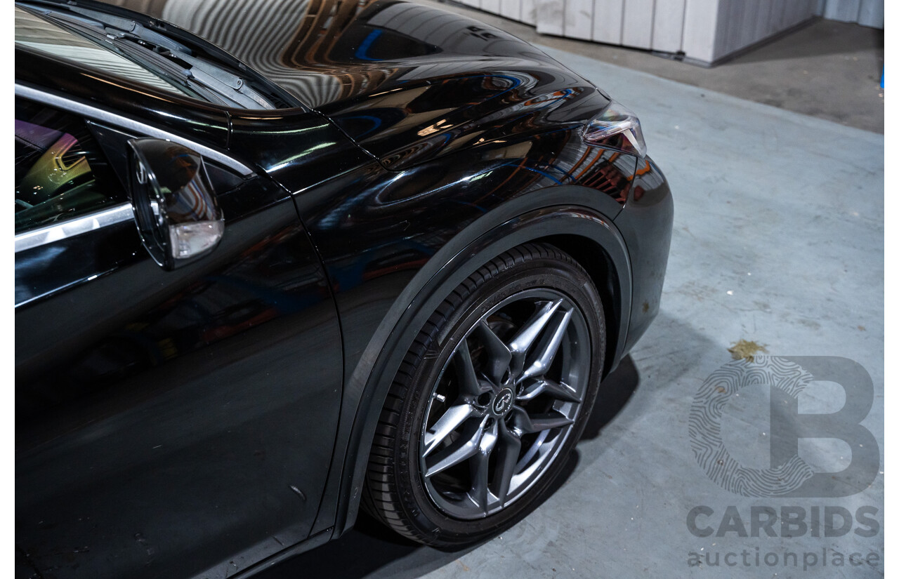 08/2016 Infiniti Q30 Sport 4d Hatchback Metallic Black Turbo Diesel 2.2L