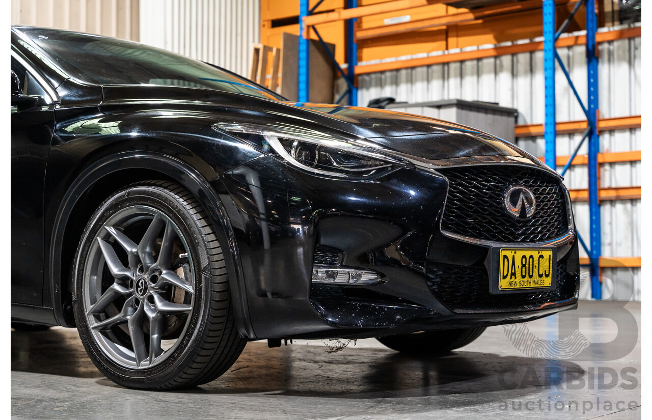 08/2016 Infiniti Q30 Sport 4d Hatchback Metallic Black Turbo Diesel 2.2L