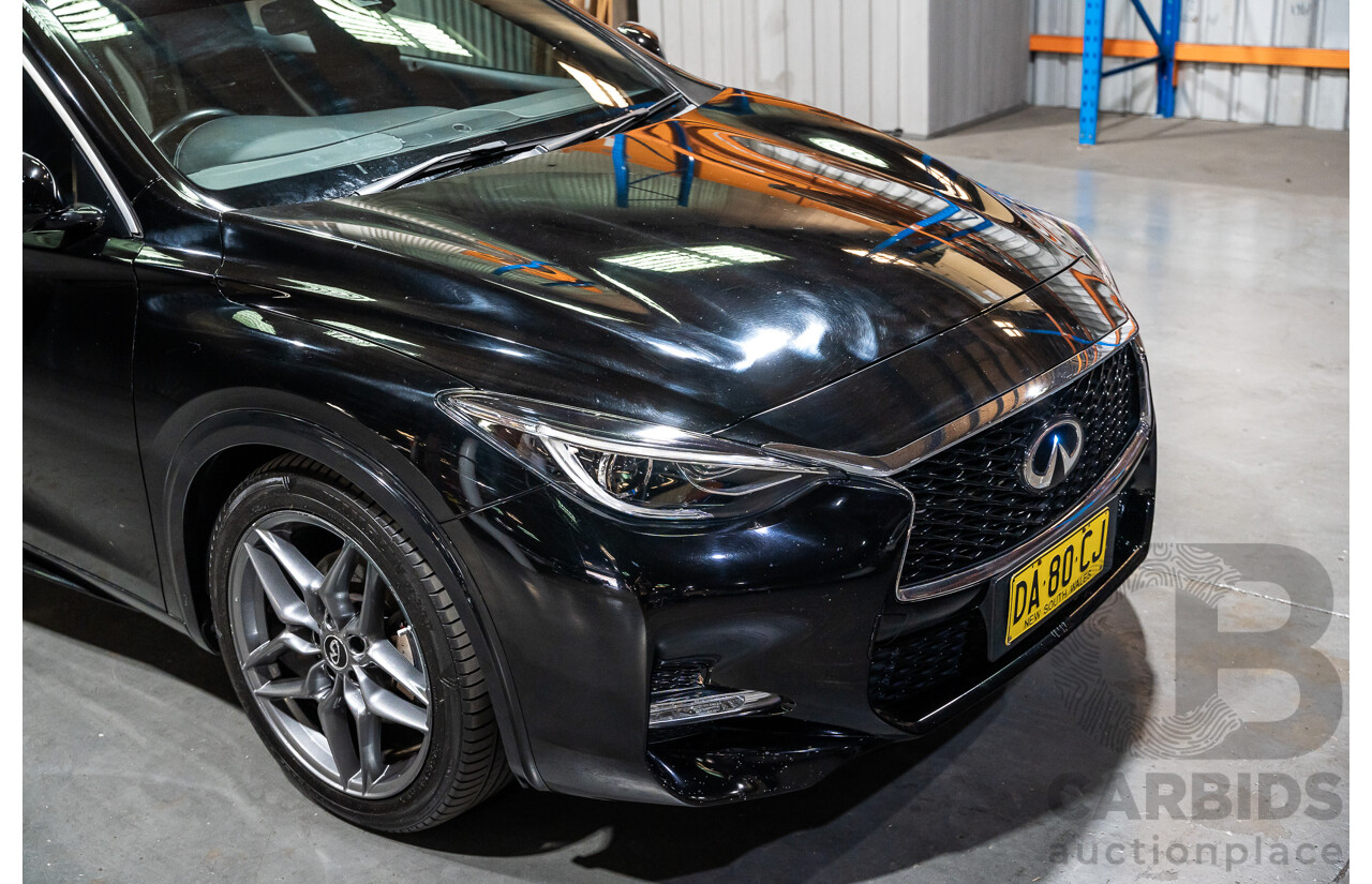 08/2016 Infiniti Q30 Sport 4d Hatchback Metallic Black Turbo Diesel 2.2L