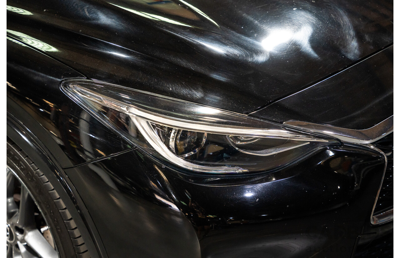 08/2016 Infiniti Q30 Sport 4d Hatchback Metallic Black Turbo Diesel 2.2L