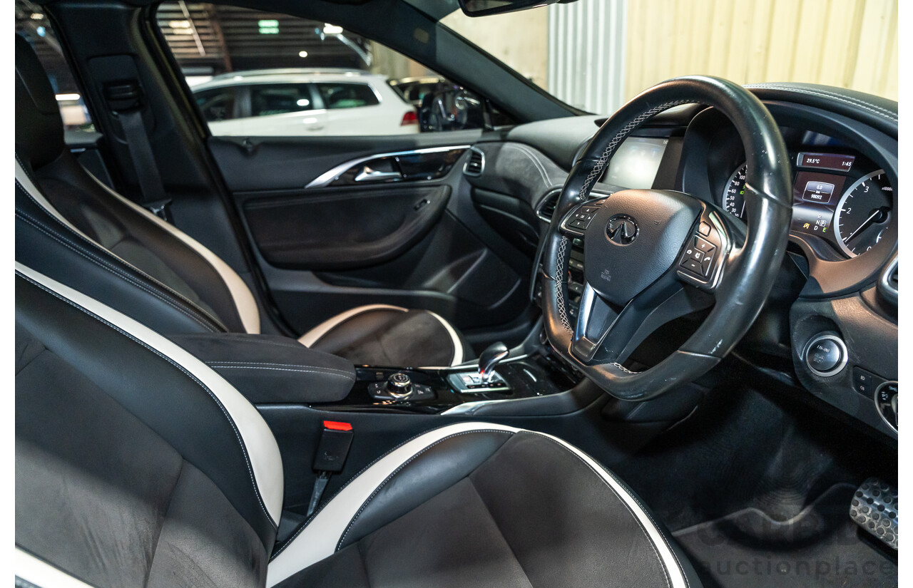 08/2016 Infiniti Q30 Sport 4d Hatchback Metallic Black Turbo Diesel 2.2L