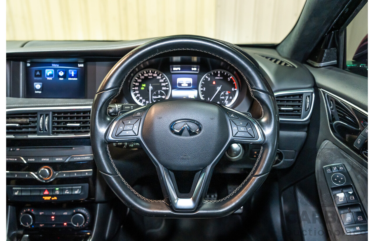 08/2016 Infiniti Q30 Sport 4d Hatchback Metallic Black Turbo Diesel 2.2L