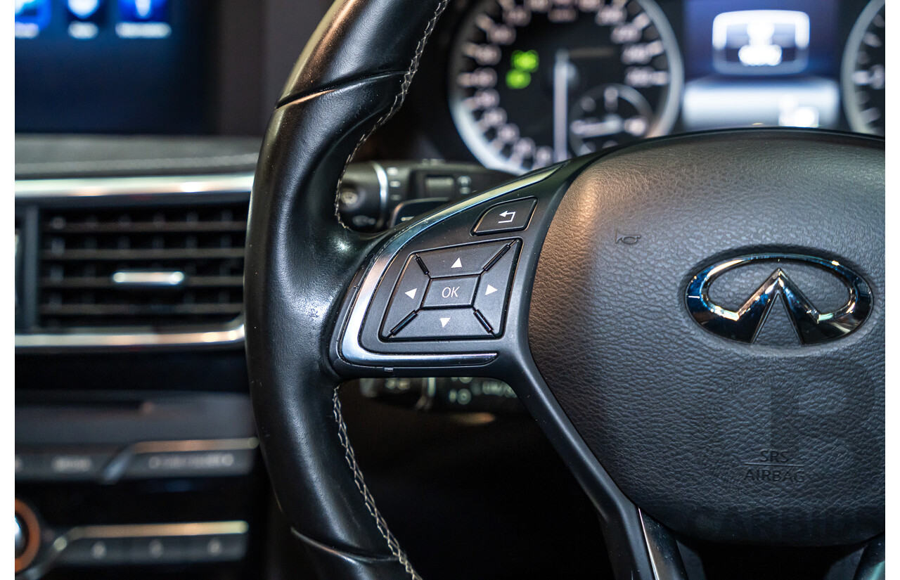 08/2016 Infiniti Q30 Sport 4d Hatchback Metallic Black Turbo Diesel 2.2L