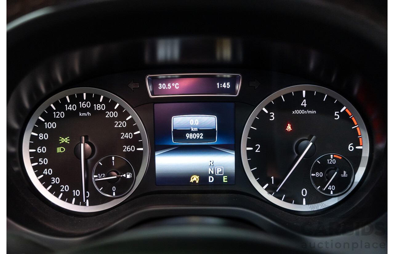 08/2016 Infiniti Q30 Sport 4d Hatchback Metallic Black Turbo Diesel 2.2L