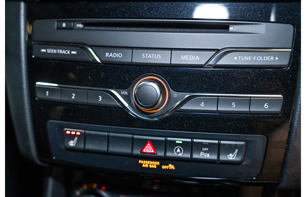 08/2016 Infiniti Q30 Sport 4d Hatchback Metallic Black Turbo Diesel 2.2L