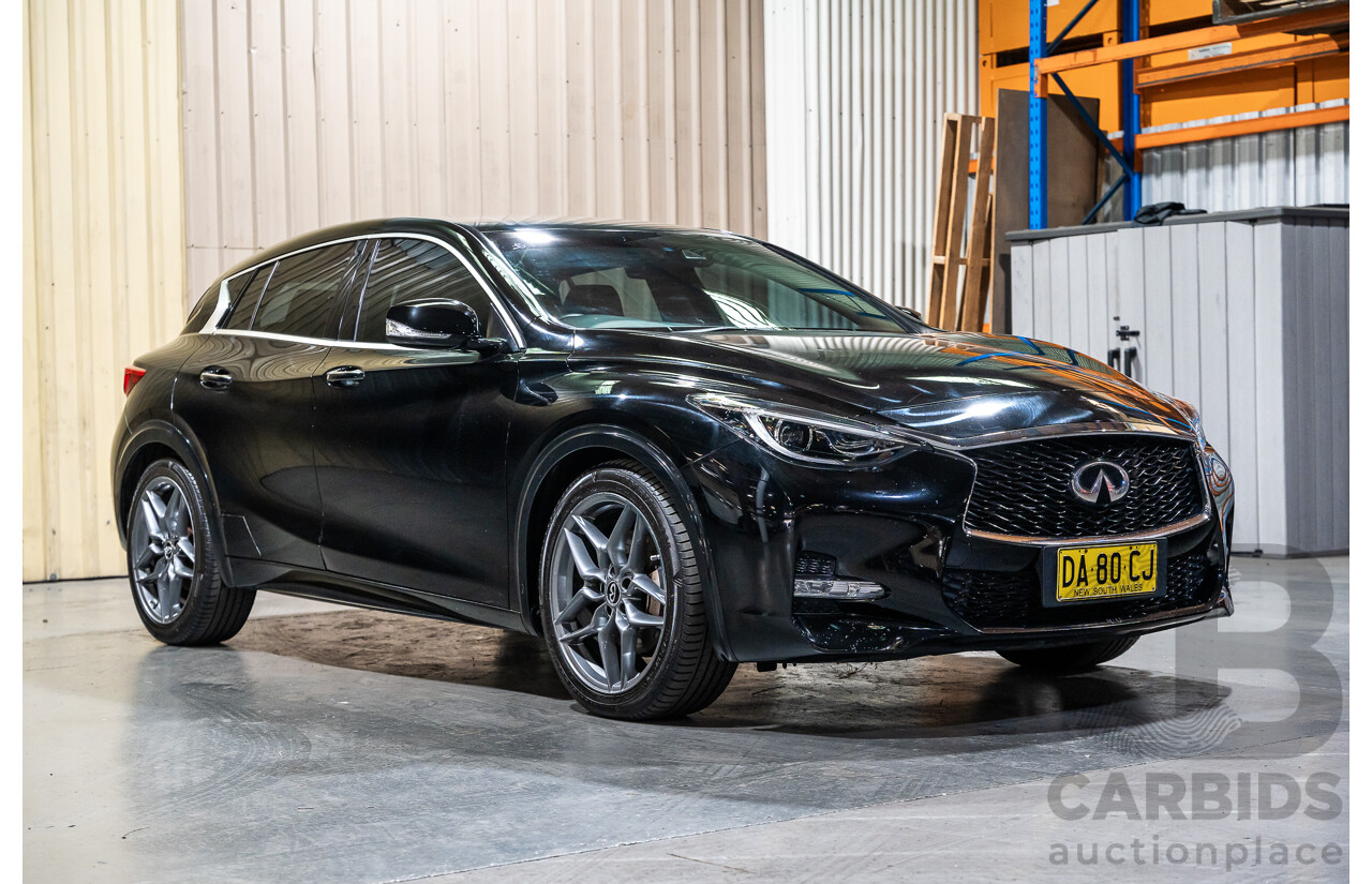 08/2016 Infiniti Q30 Sport 4d Hatchback Metallic Black Turbo Diesel 2.2L
