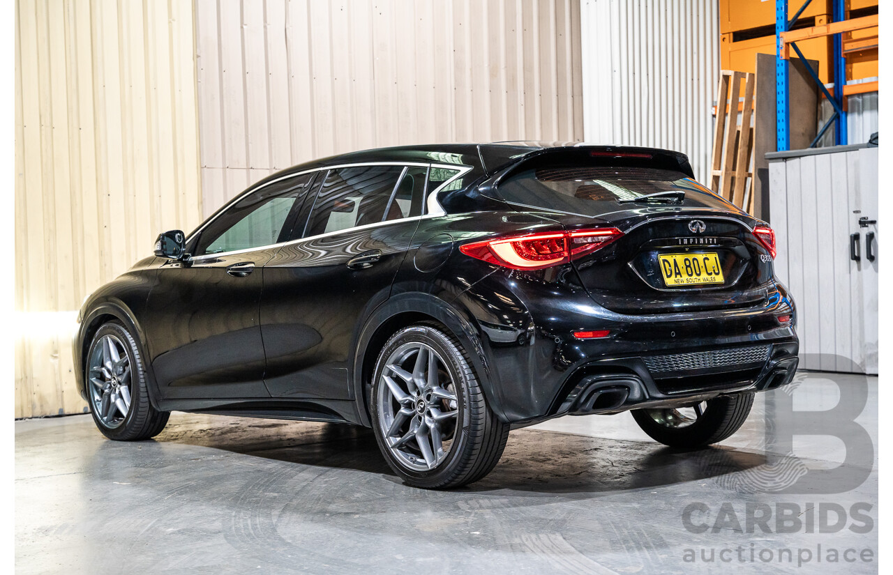 08/2016 Infiniti Q30 Sport 4d Hatchback Metallic Black Turbo Diesel 2.2L