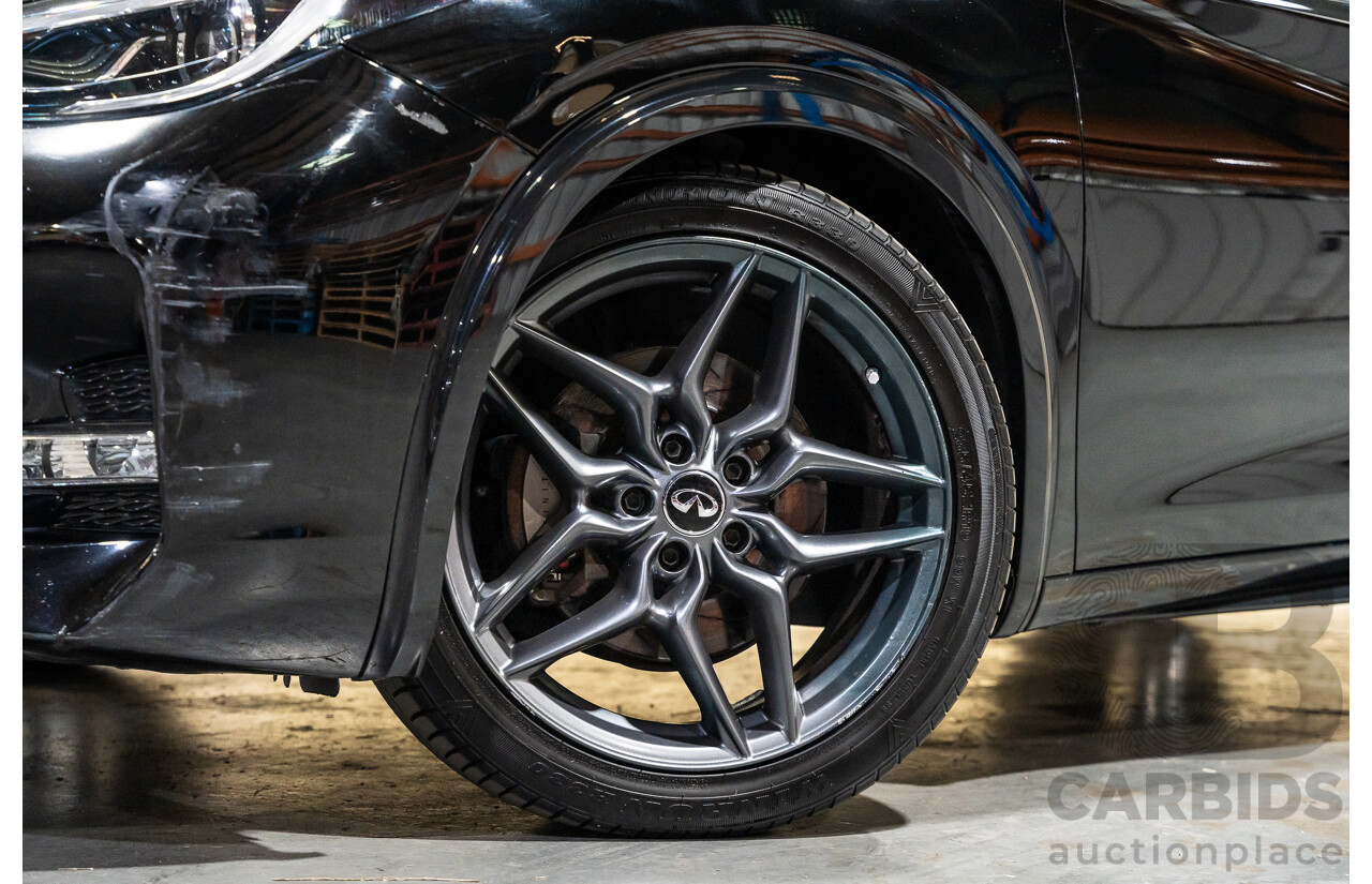 08/2016 Infiniti Q30 Sport 4d Hatchback Metallic Black Turbo Diesel 2.2L