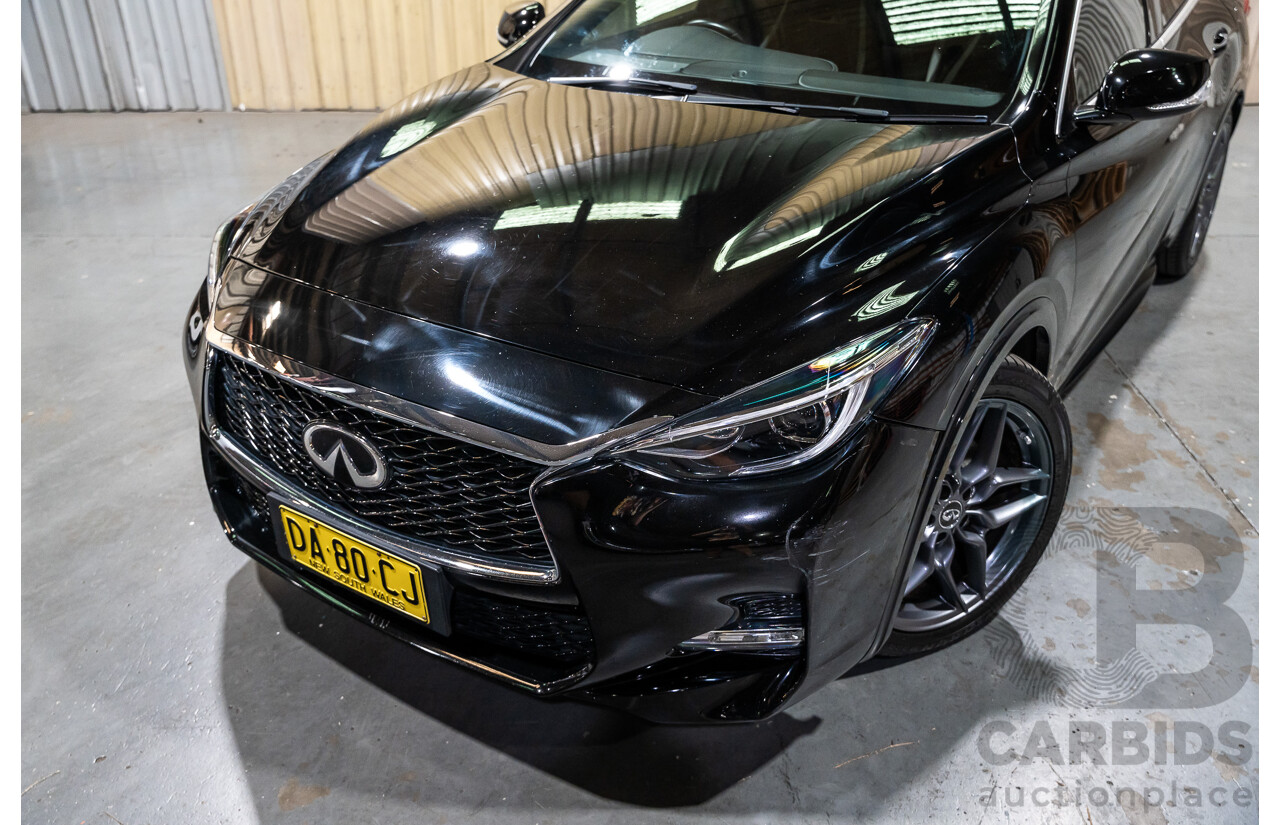 08/2016 Infiniti Q30 Sport 4d Hatchback Metallic Black Turbo Diesel 2.2L