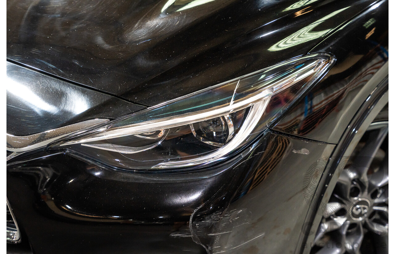 08/2016 Infiniti Q30 Sport 4d Hatchback Metallic Black Turbo Diesel 2.2L