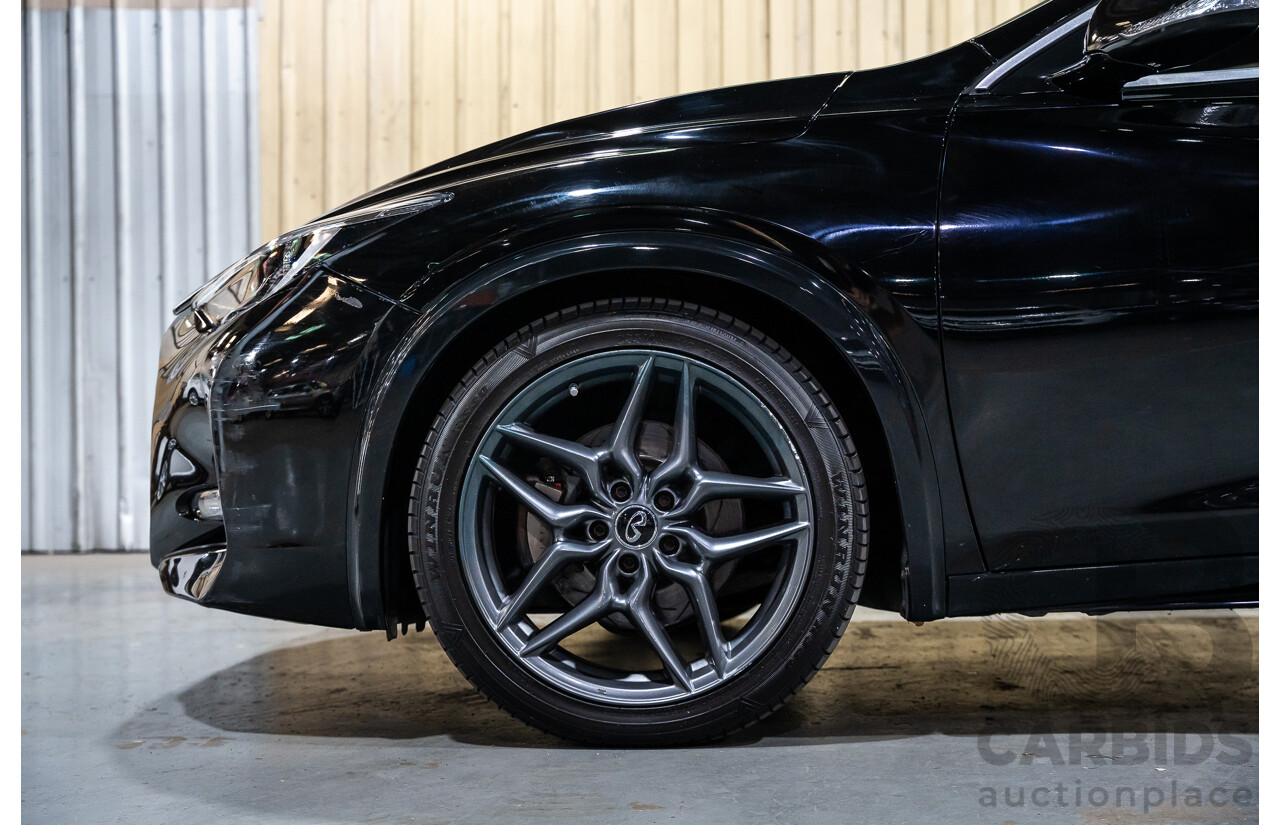 08/2016 Infiniti Q30 Sport 4d Hatchback Metallic Black Turbo Diesel 2.2L