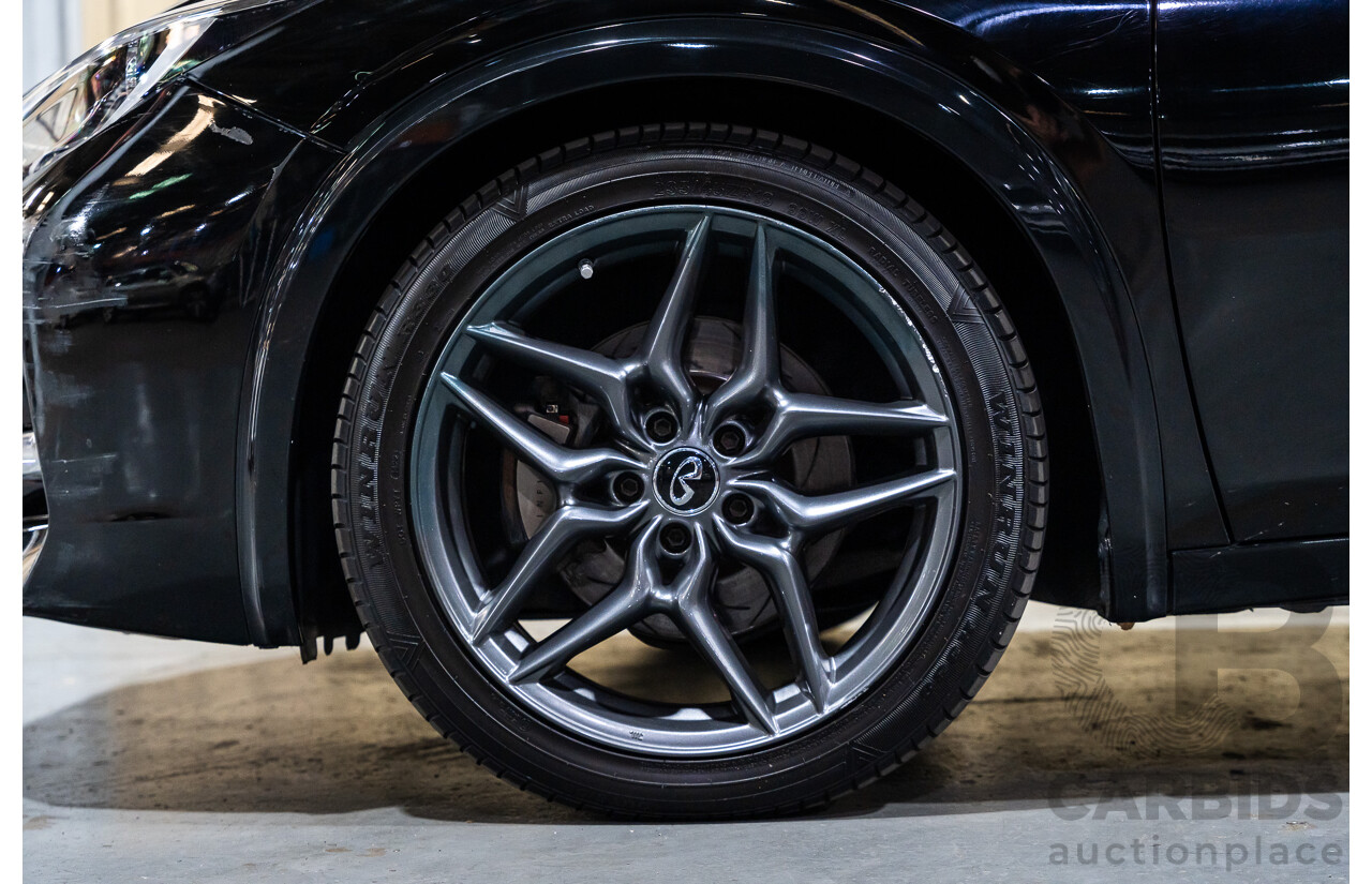 08/2016 Infiniti Q30 Sport 4d Hatchback Metallic Black Turbo Diesel 2.2L