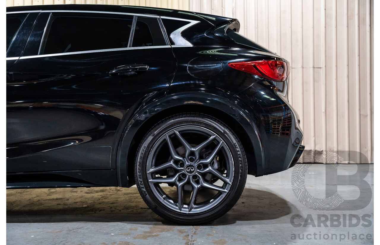 08/2016 Infiniti Q30 Sport 4d Hatchback Metallic Black Turbo Diesel 2.2L