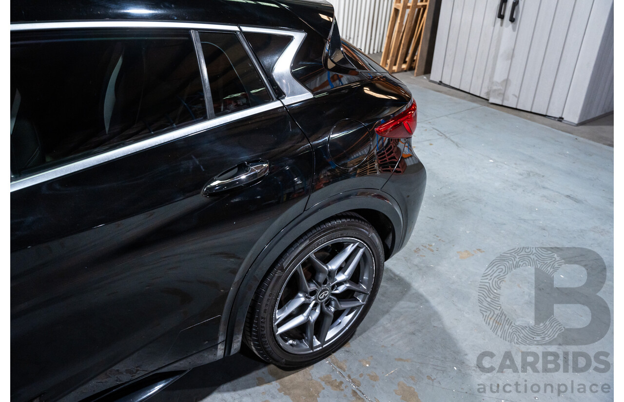 08/2016 Infiniti Q30 Sport 4d Hatchback Metallic Black Turbo Diesel 2.2L